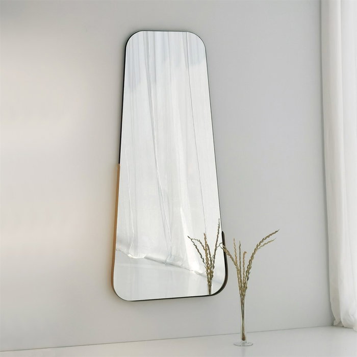 Hanah Home Espejo Smooth Dorado